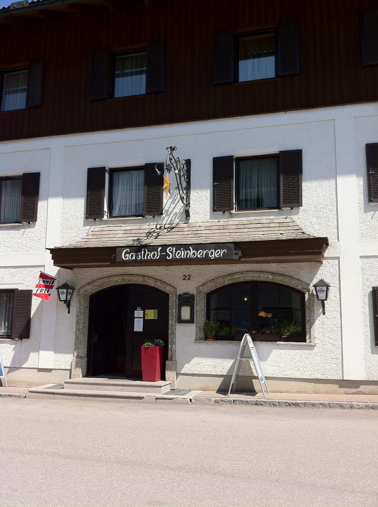 Gasthof Pension Steinberger Занкт-Ґеорґен-ім-Аттерґау Екстер'єр фото